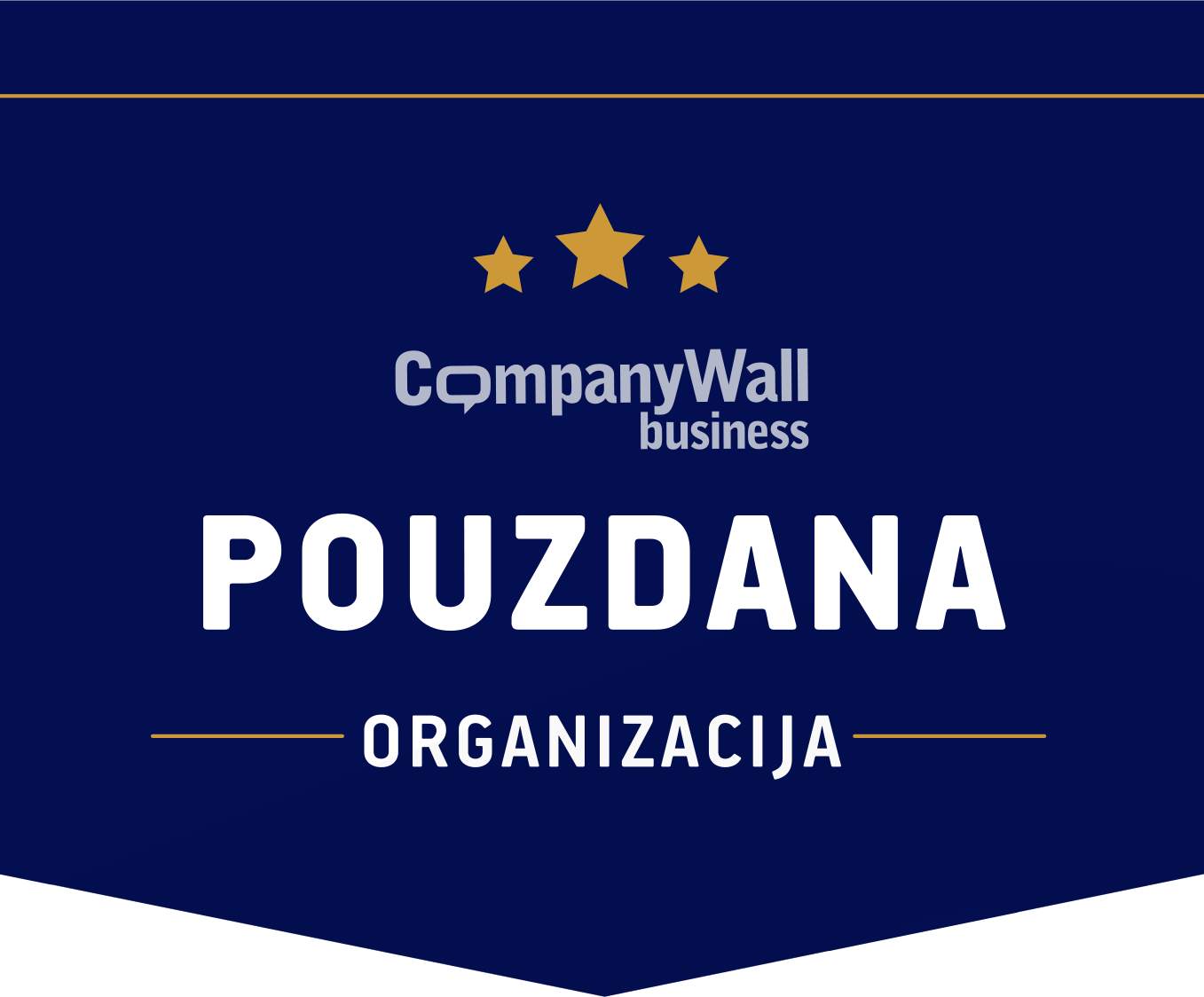 Company wall certificate