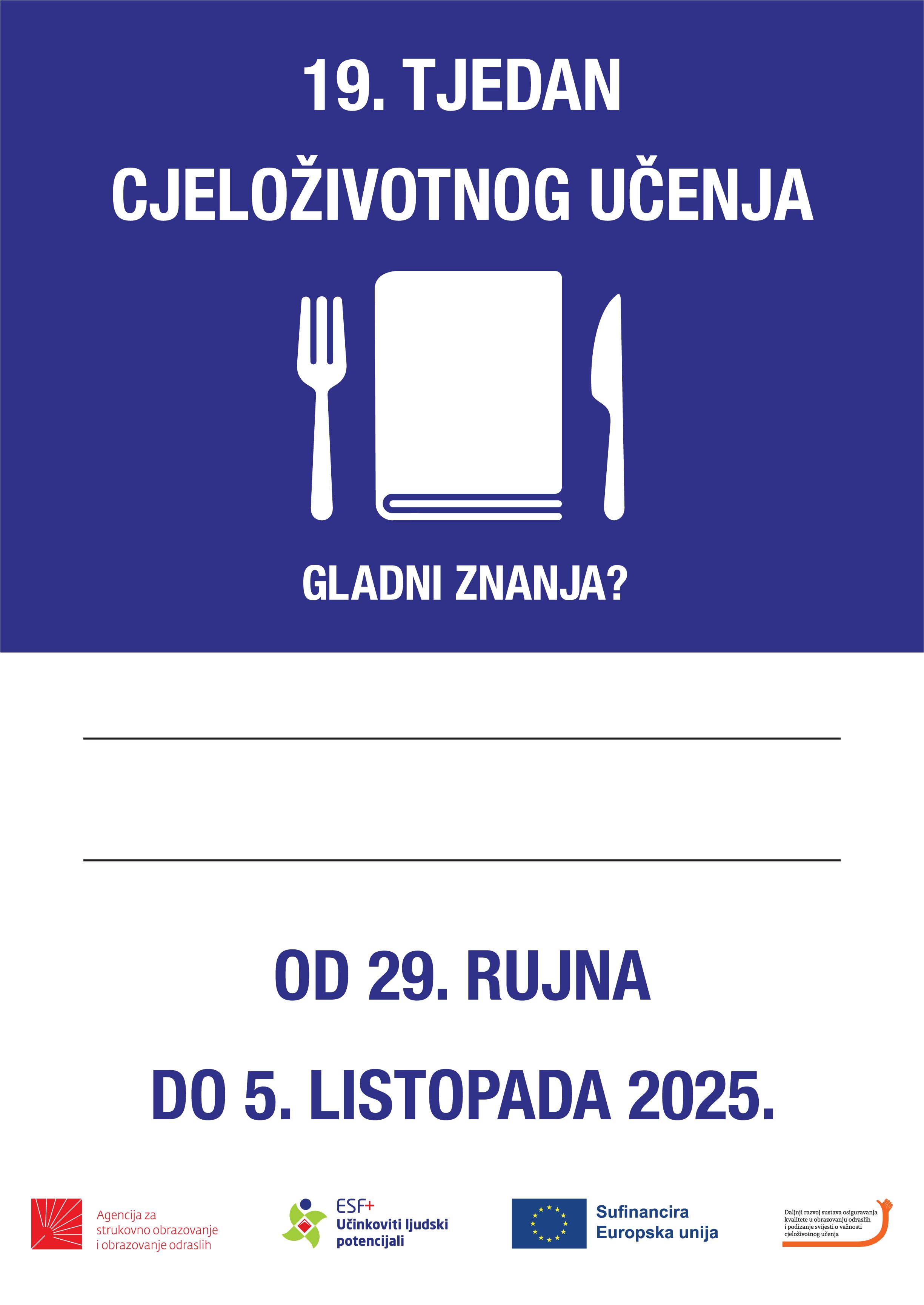 DIP aktivno sudjeluje u Tjednu cjeloživotnog učenja u Rijeci, od 29.9. do 5.10.2025. godine